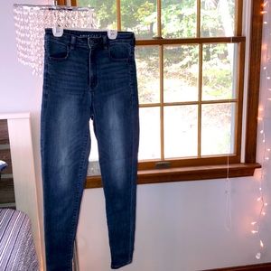 American Eagle highest rise jegging